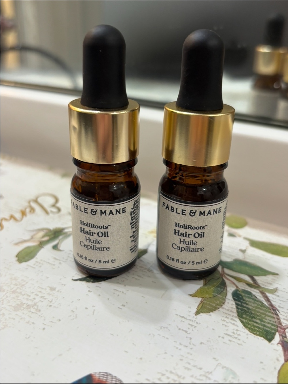NWOT Fable & Mane HoliRoots Hair Oil
